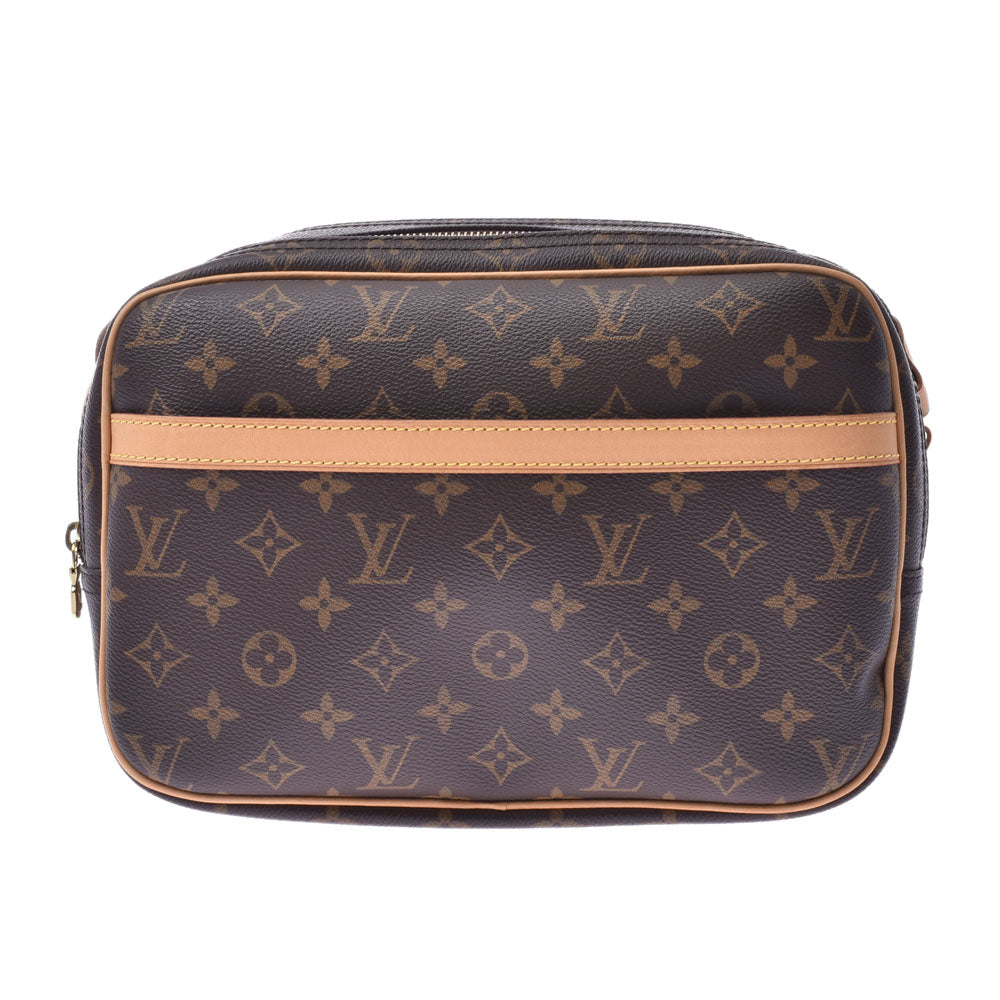 LOUIS VUITTON ルイヴィトン モノグラム リポーターPM ブラウン M45254 ユニセックス モノグラムキャンバス ショルダーバッグ  ABランク 中古 - 販売販促