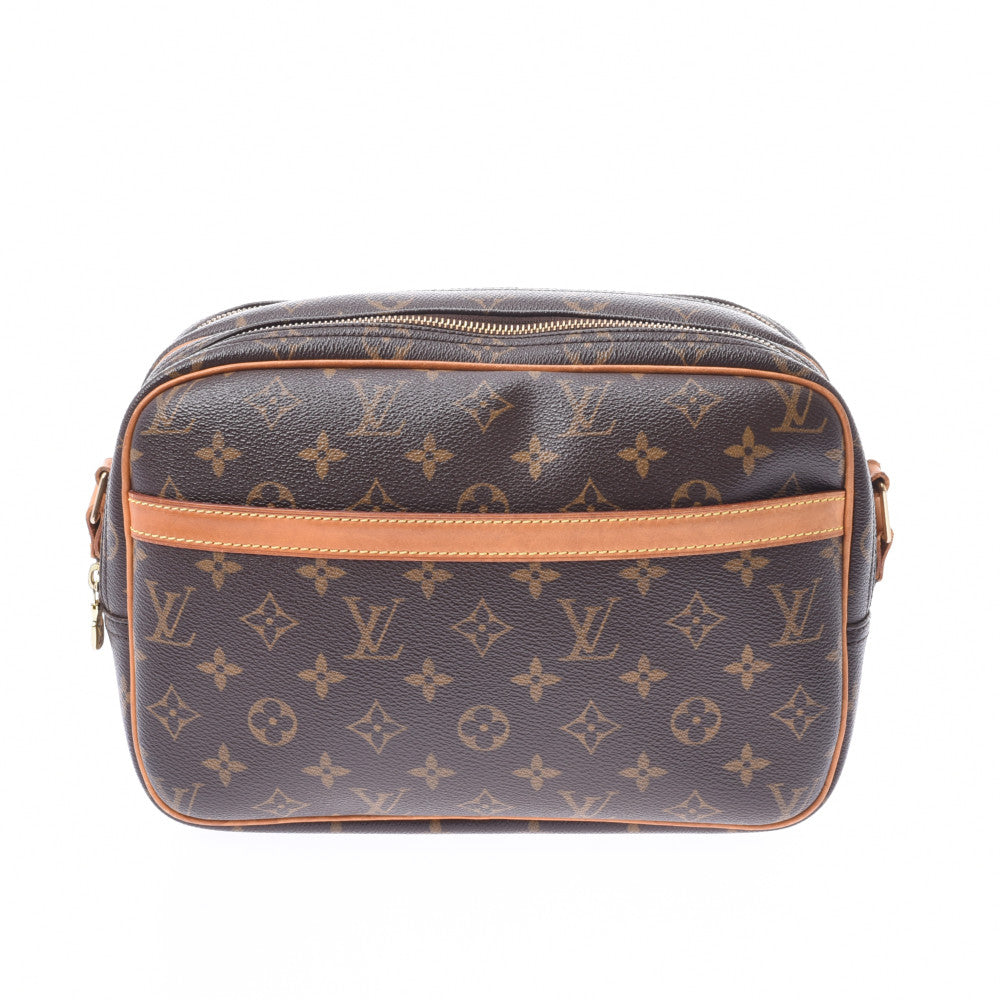 LOUIS VUITTON ルイヴィトン モノグラム リポーターPM ブラウン M45254 ユニセックス モノグラムキャンバス ショルダーバッグ  Bランク 中古 - 安いストア