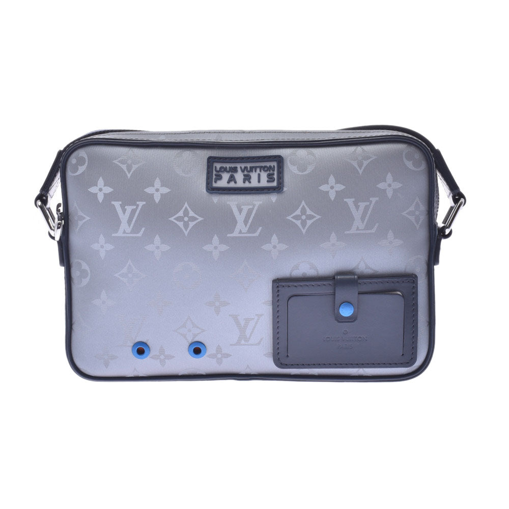 Louis Vuitton Messenger Alpha Monogram Satellite Silver