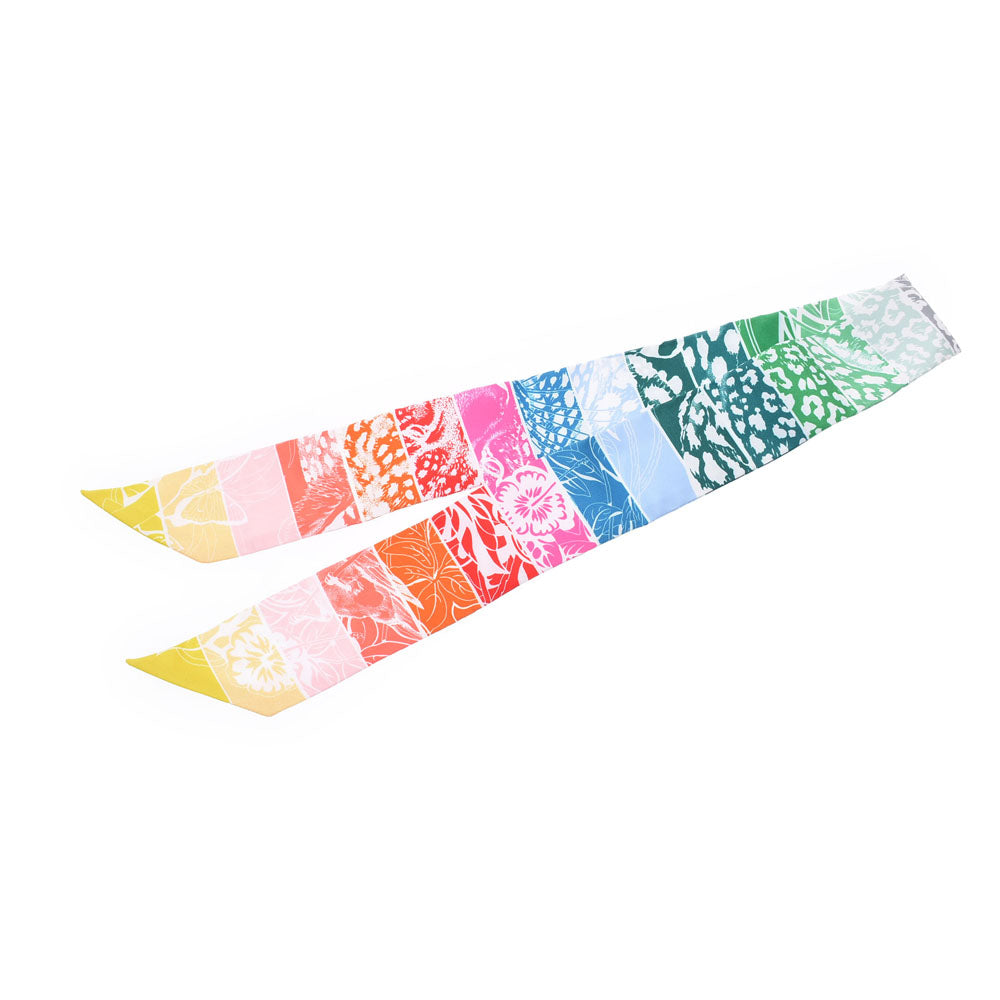 エルメスツイリー ジャングル・ラブ・レインボー Jungle Love Rainbow マルチカラー レディース スカーフ HERMES –  銀蔵オンライン