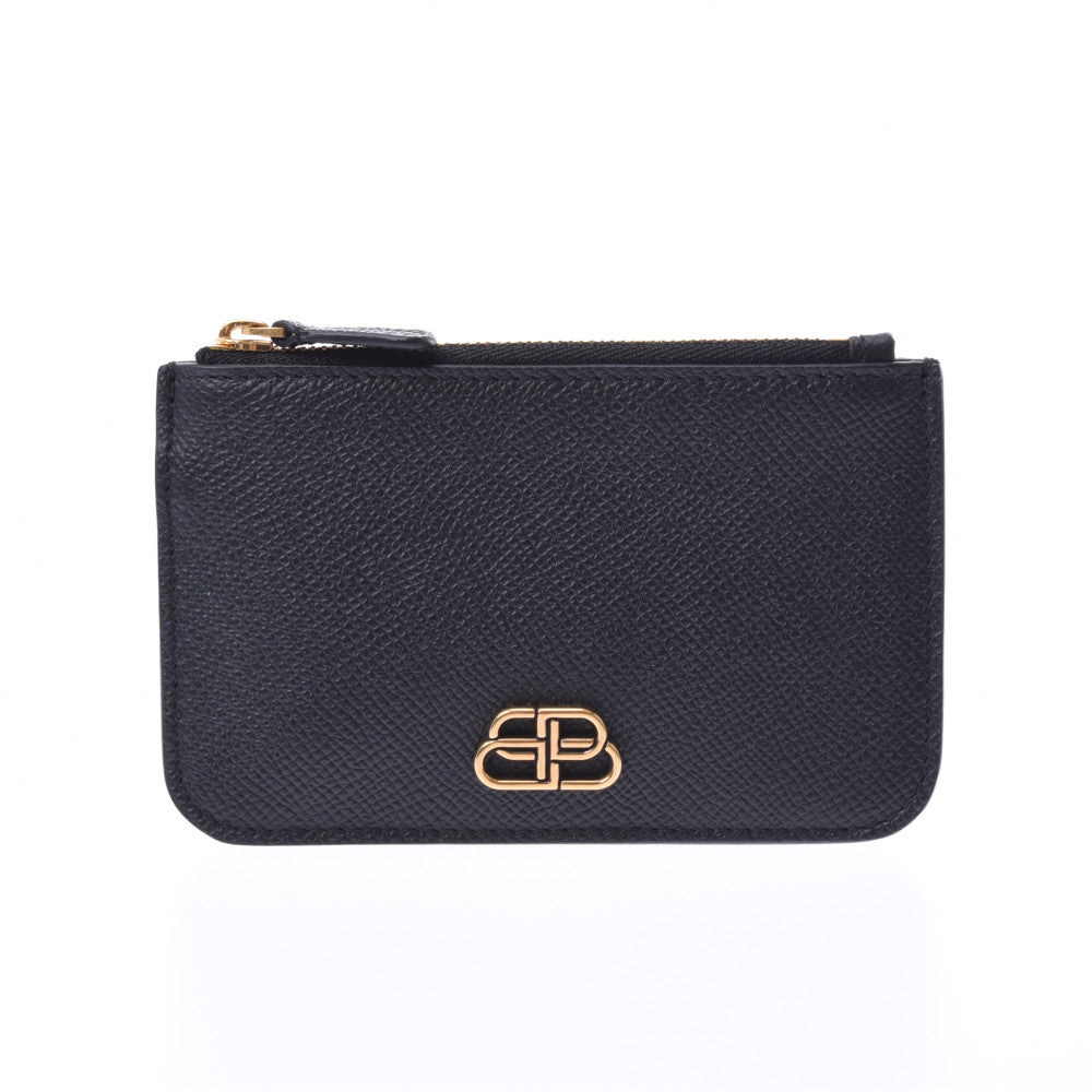 BALENCIAGA コインケースキーリング ブラック 黒 BALENCIAGA コインケースキーリング ブラック 黒