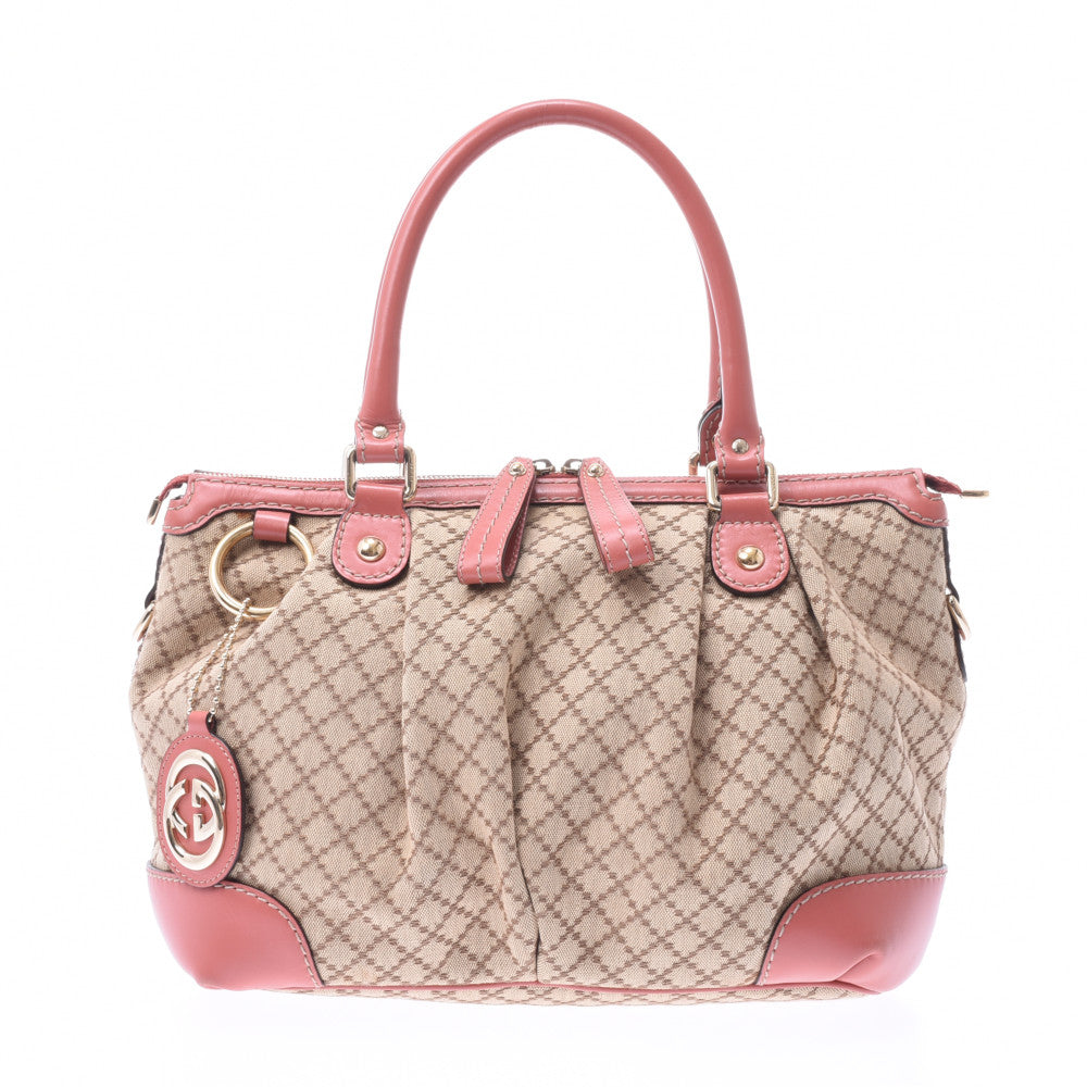 GUCCI グッチ GGキャンバス スーキー 2WAYバッグ ディアマンテ 