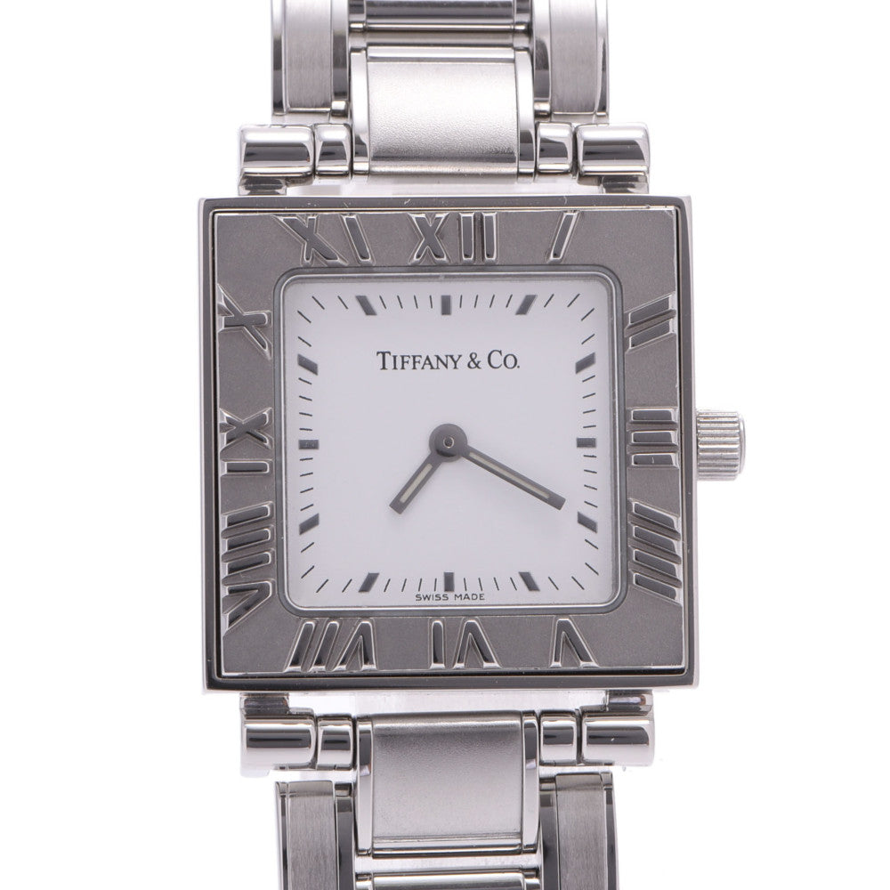 ティファニーアトラス スクエア レディース 腕時計 TIFFANY&Co 