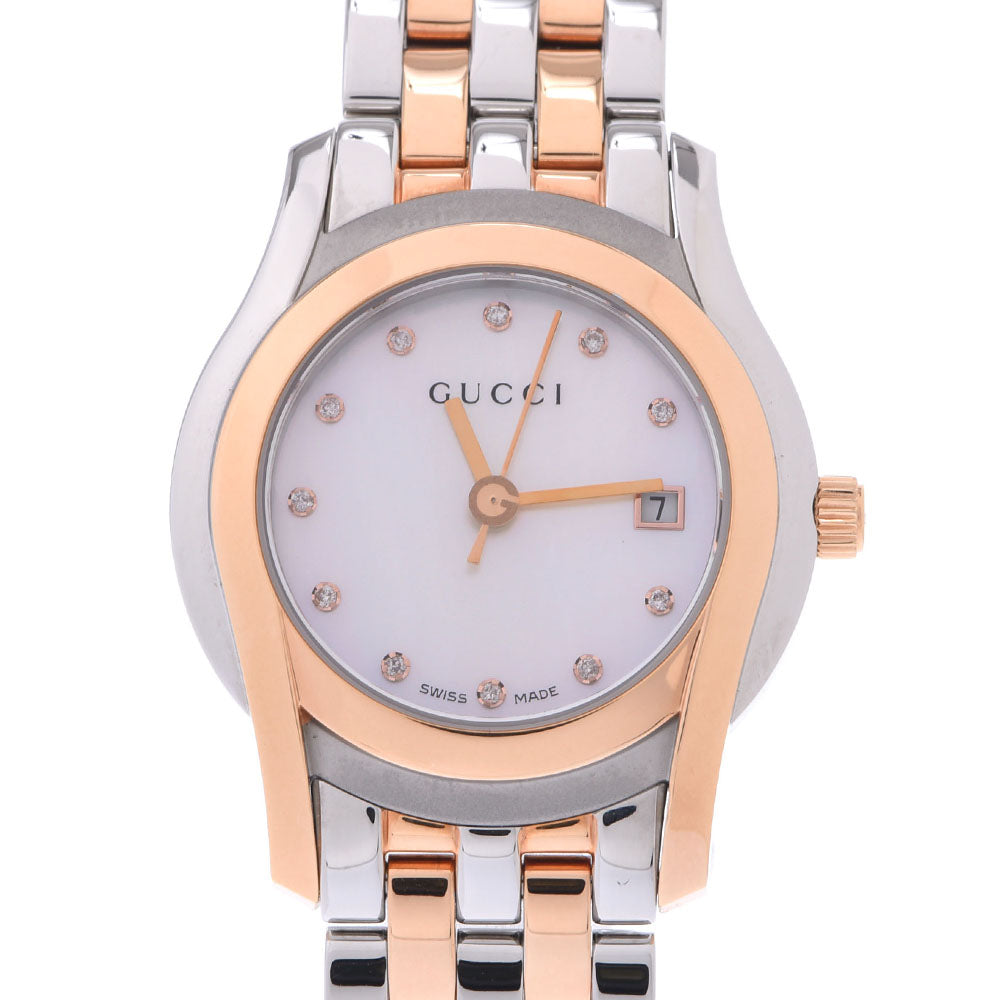 グッチ11Pダイヤ レディース 腕時計 5500L GUCCI 中古 – 銀蔵オンライン