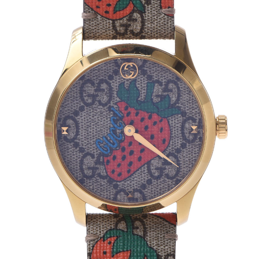 Gucci sales strawberry watch