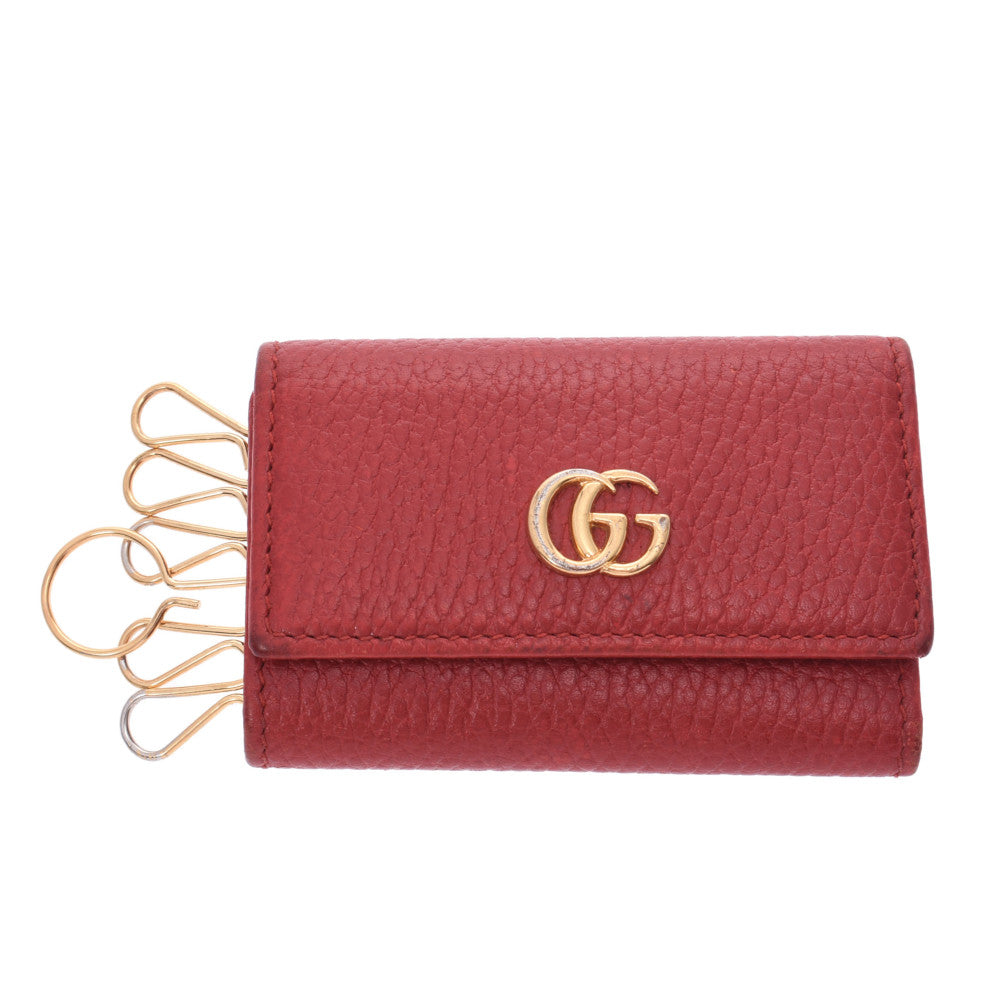 免税店サイト 【中古】GUCCI｜グッチ 456118 GG マーモント 6連キー