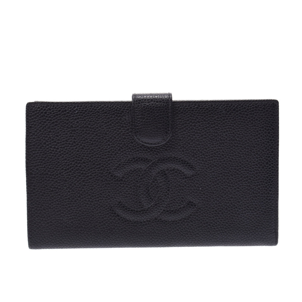 シャネルがま口財布 黒 レディース 長財布 CHANEL 中古 – 銀蔵オンライン