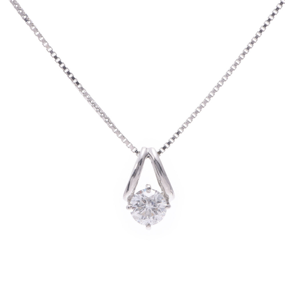 ネックレス 一粒ダイヤ 0.527ct G-IF-FA-SB レディース Pt900プラチナ 