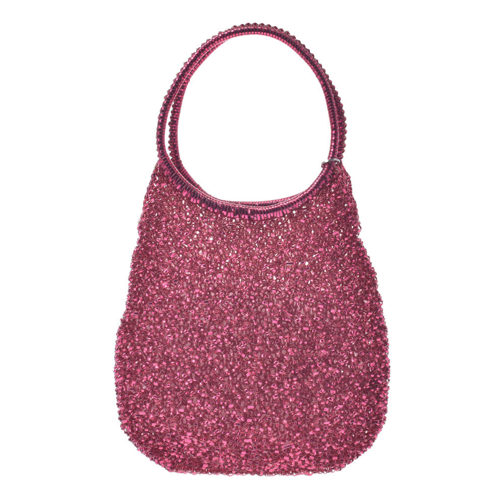 超美品✨アンテプリマ　ワイヤーバッグ　くすみピンク　大人ピンク　シンプルバッグ