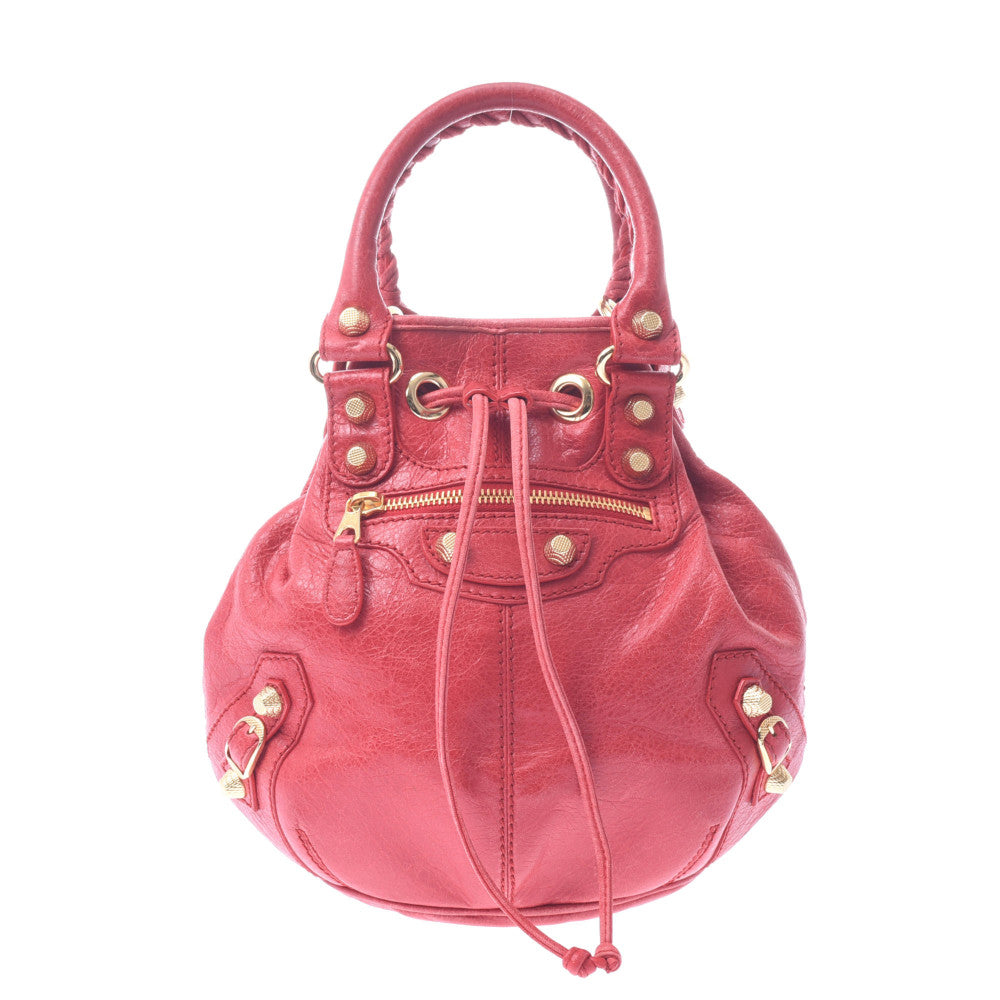 Balenciaga mini red discount bag