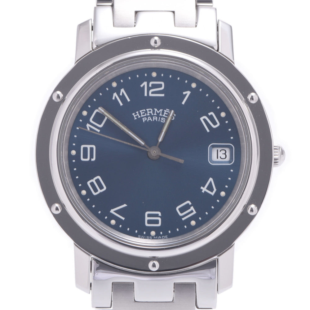 いつでもお得 HERMES エルメス クリッパー CL6.710 メンズ SS 腕時計