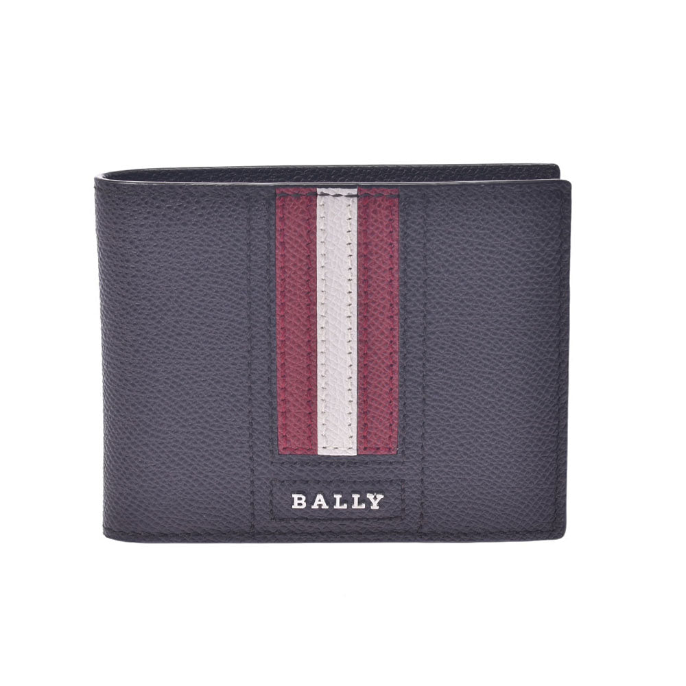 公認ショップ BALLY バリー ダークブラウン メンズ カーフ 札入れ 新同