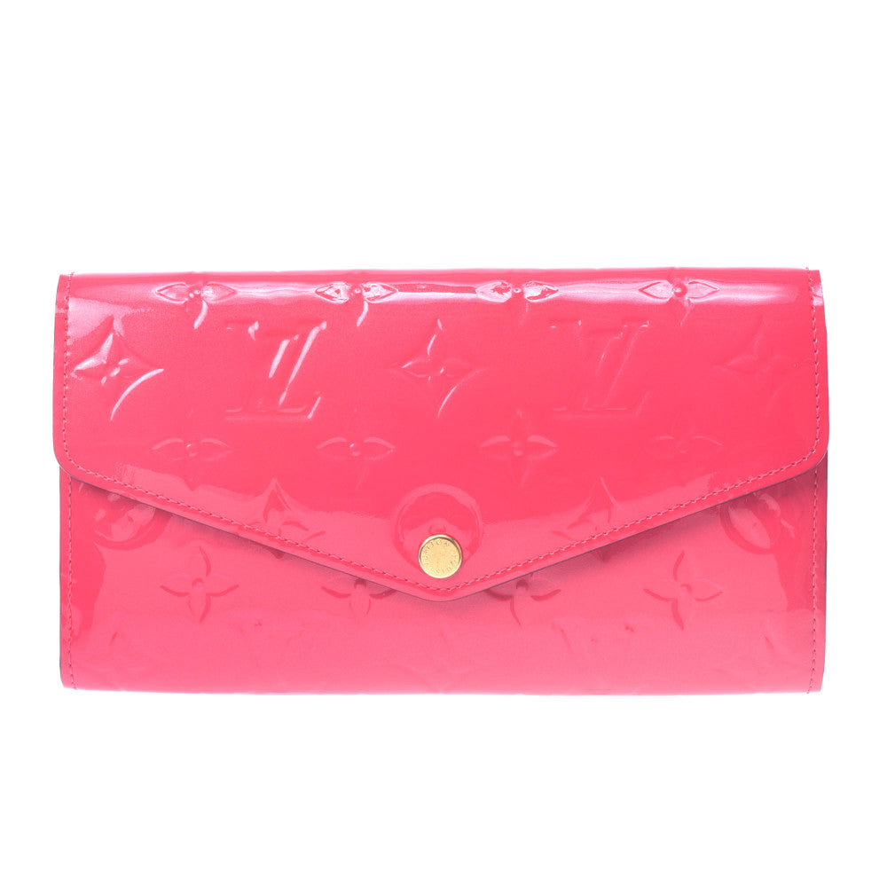 Louis Vuitton, Bags, Louis Vuitton Vernis Sarah Long Wallet Date Code  Ts13