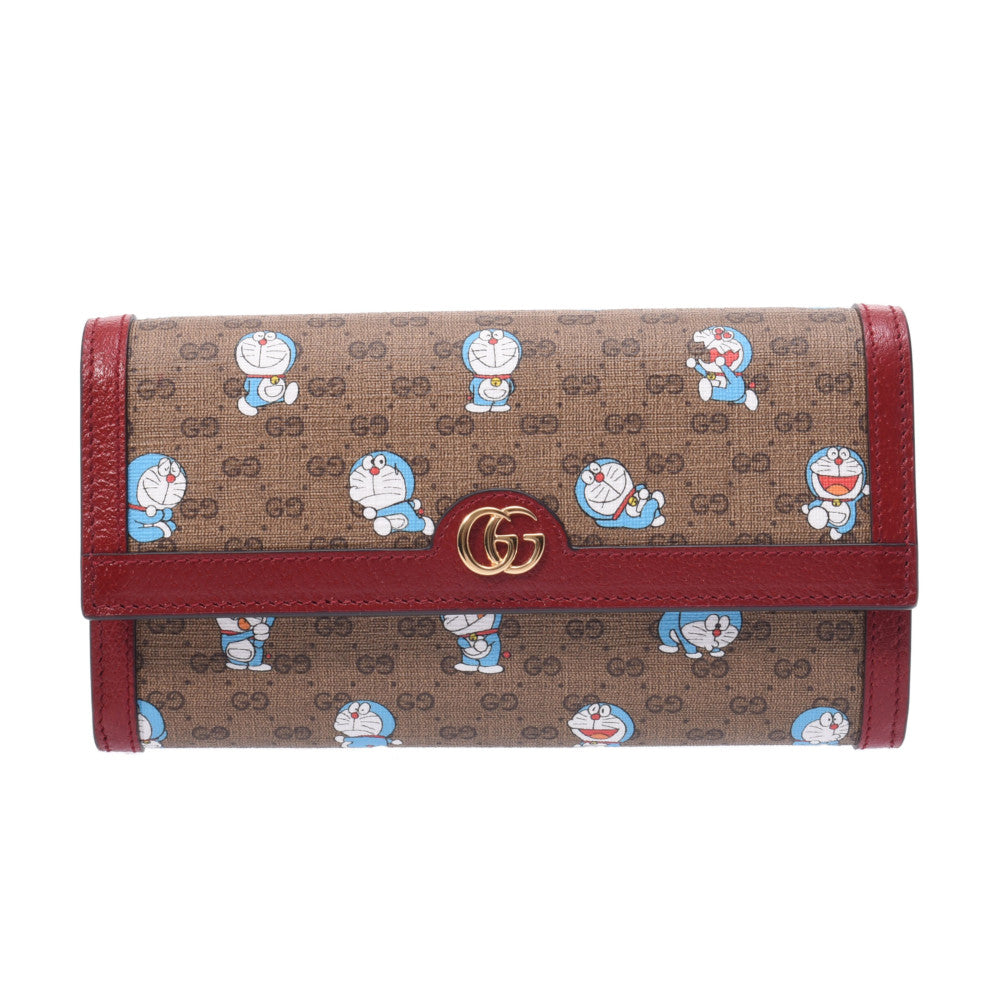 ☆極美品☆GUCCI グッチ ドラえもんコラボ 長財布 ミニGGスプリーム-