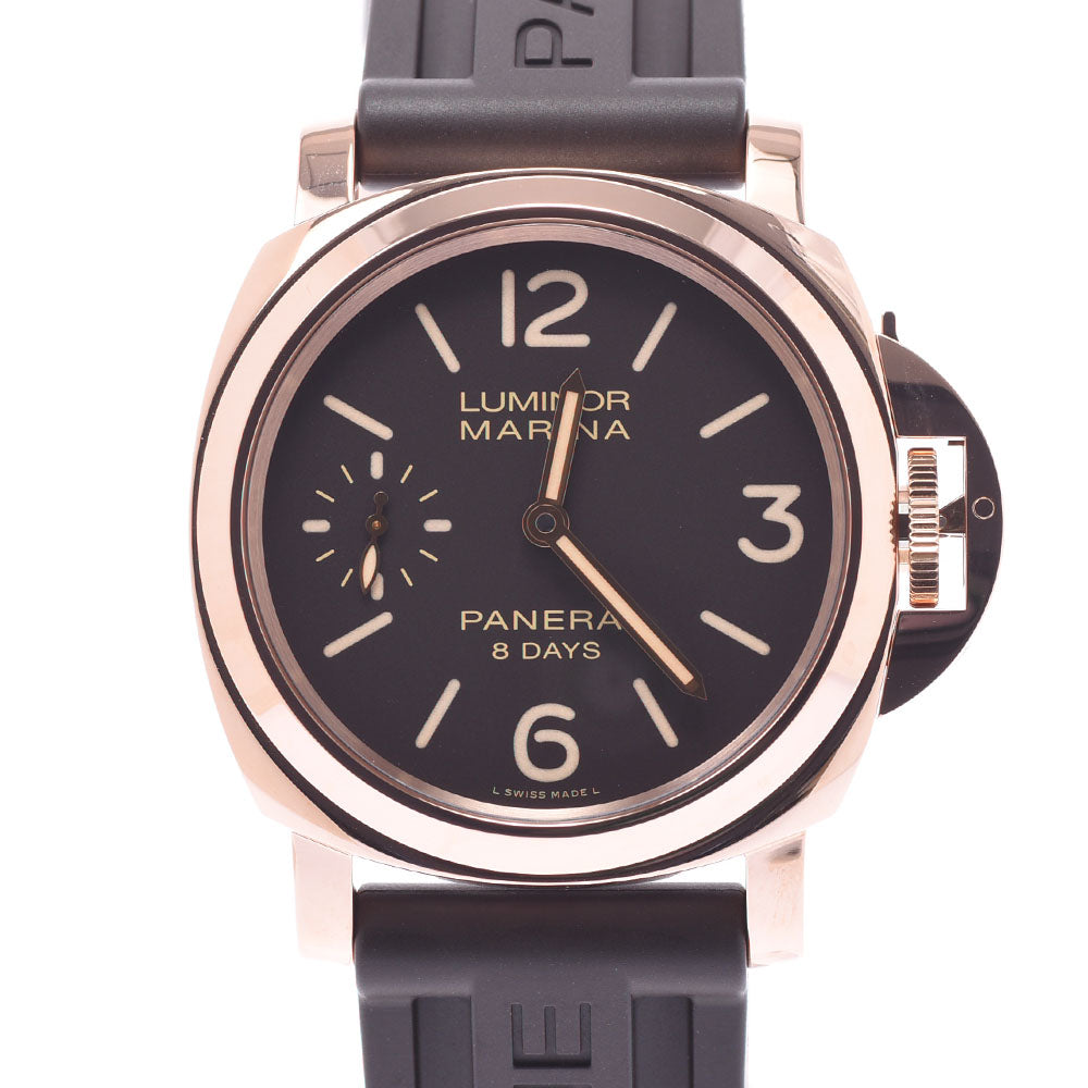オフィチーネパネライルミノール マリーナ 8デイズ メンズ 腕時計 