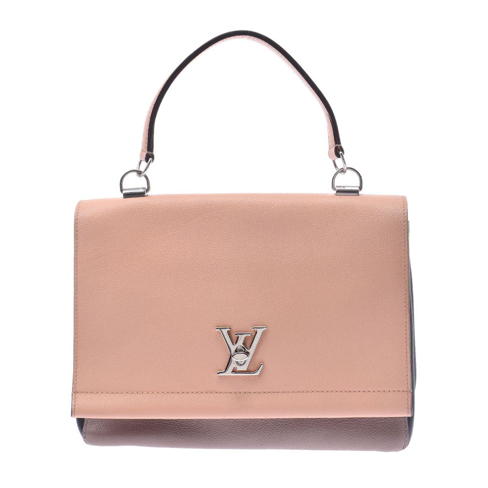 Louis Vuitton My Lock Me 2WAY Bag Pink Beige / Glage System