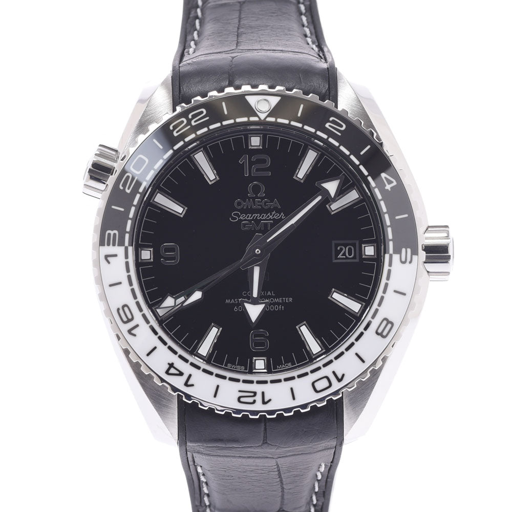 オメガシーマスター プラネットオーシャン GMT 黒/白ベゼル メンズ 腕時計 215.33.44.22.01.001 OMEGA 中古 –  銀蔵オンライン