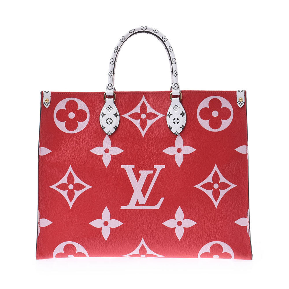 色合いがめちゃくちゃ可愛いですLOUIS VUITTON ルイヴィトン モノグラムオンザゴーGM マルチカラー