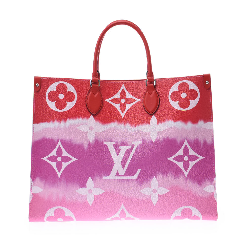 LOUIS VUITTON ルイヴィトン LVエスカル オンザゴー GM ルージュ M45121 ユニセックス モノグラムキャンバス 2WAYバッグ  新同 中古 - 販売特注