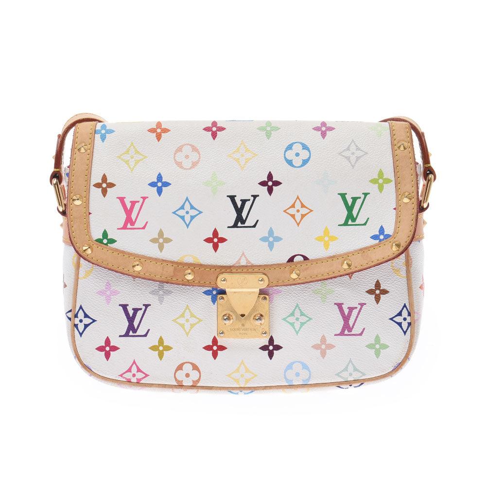 LOUIS VUITTON Monogram Bagatelle Shoulder Bag M51264 LV Auth ep386 Cloth  ref.729989 - Joli Closet