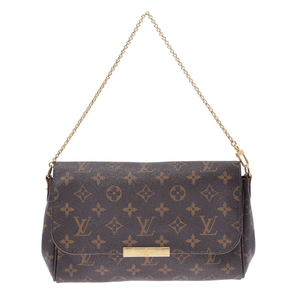 LOUIS VUITTON ルイヴィトン モノグラム フェイボリットMM 2WAYバッグ ブラウン M40718 レディース モノグラムキャンバス  ショルダーバッグ Bランク 中古 - 購入公式店