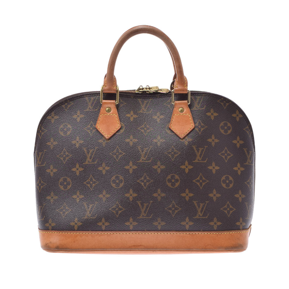 LOUIS VUITTON ルイ ヴィトン  クララ ハンドバッグ M40057 モノグラムキャンバス レザー  ブラウン    ビトン 【本物保証】