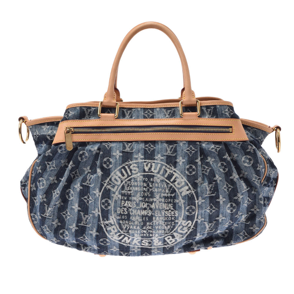 デニム バッグレディース ルイヴィトンカバレイエ GM 14146 青 レディース デニム 2WAY