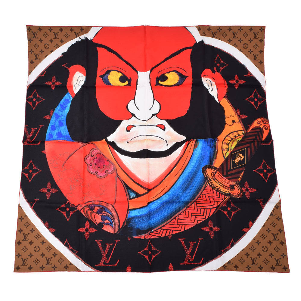 Louis Vuitton Bandeau BB Kabuki Scarf Monogram Daruma Kansai Yamamoto