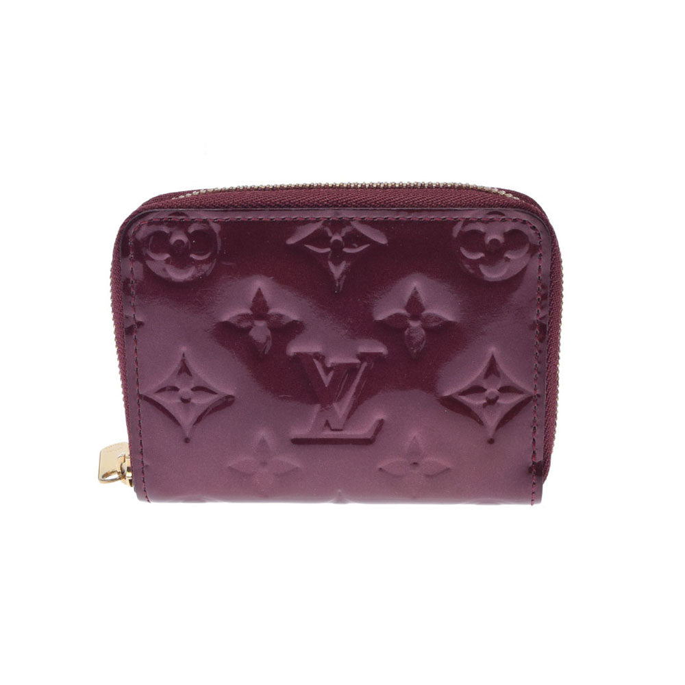LOUIS VUITTON ルイヴィトン ヴェルニ ジッピーコインパース ルージュ 