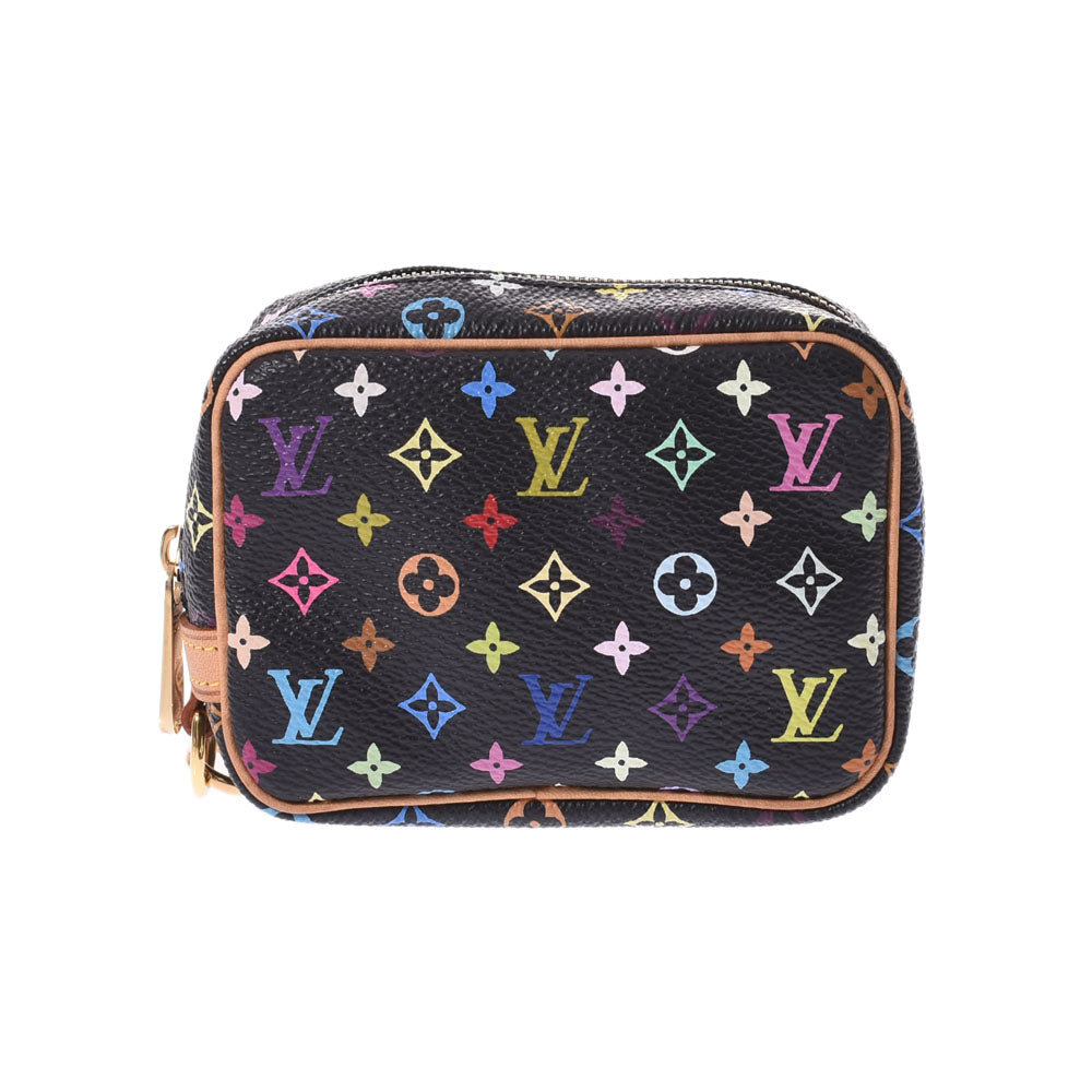 ルイヴィトンワピティ 14144 黒 レディース モノグラムマルチカラー ポーチ M58034 LOUIS VUITTON 中古 – 銀蔵オンライン