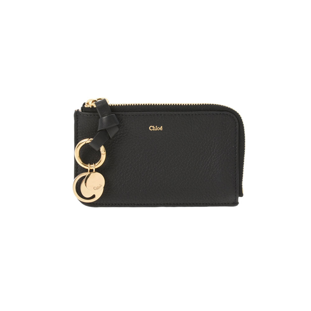 Chloe Alfipe卡口袋硬币钱包黑色男女校友小牛硬币盒Chloe使用了– 銀蔵オンライン