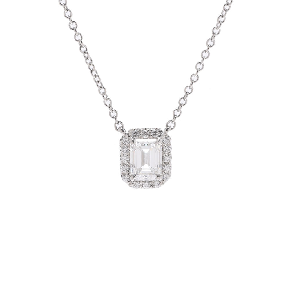 サマーセレクション 30万以上】TIFFANY&Co.【ティファニー】 ソレスト ダイヤ0.53ct E-VVS1-N ネックレス Pt950プラチナ  レディース - オンライン割引品