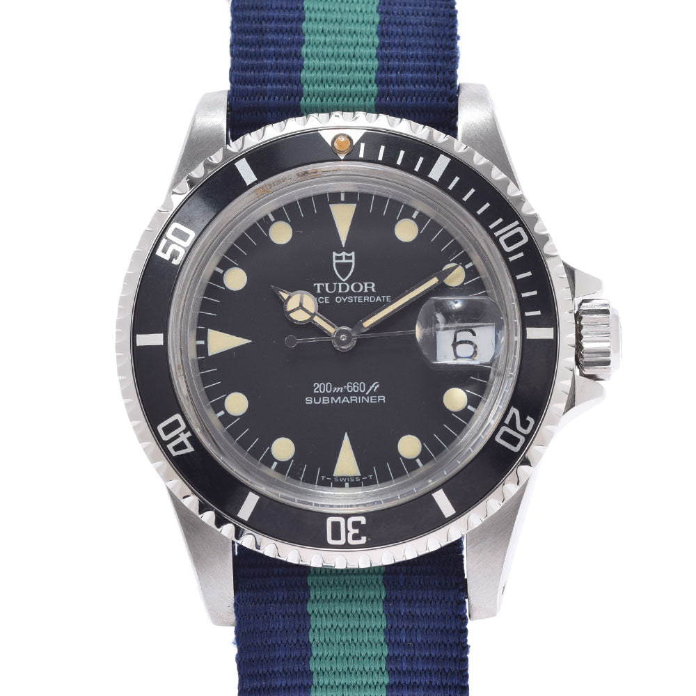 TUDOR チュードル サブマリーナ 79090 メンズ SS/ナイロン 腕時計 自動巻き 黒文字盤 ABランク 中古 - 【正規激安】