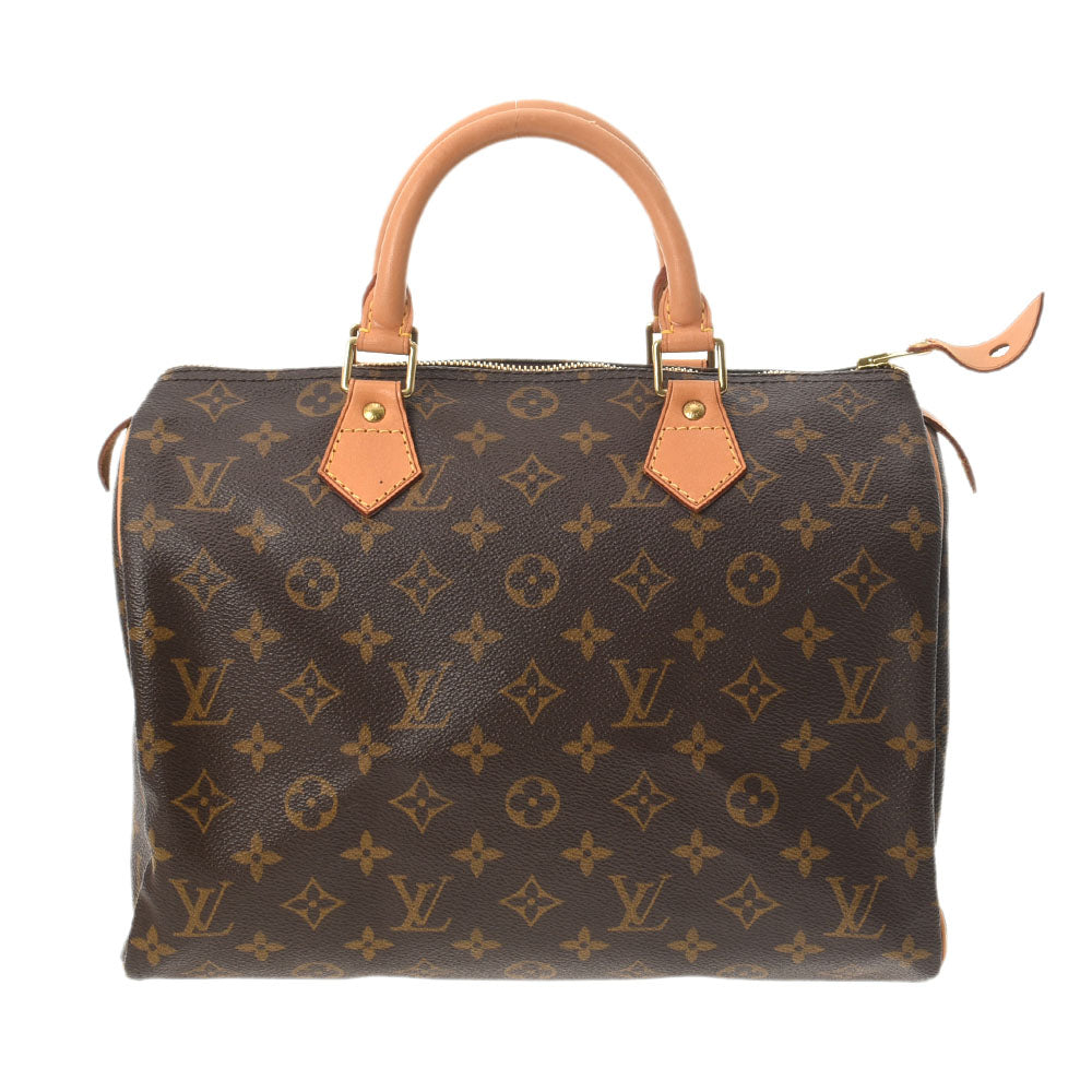 LOUIS VUITTON ルイヴィトン モノグラム スピーディ30 ブラウン M41526 