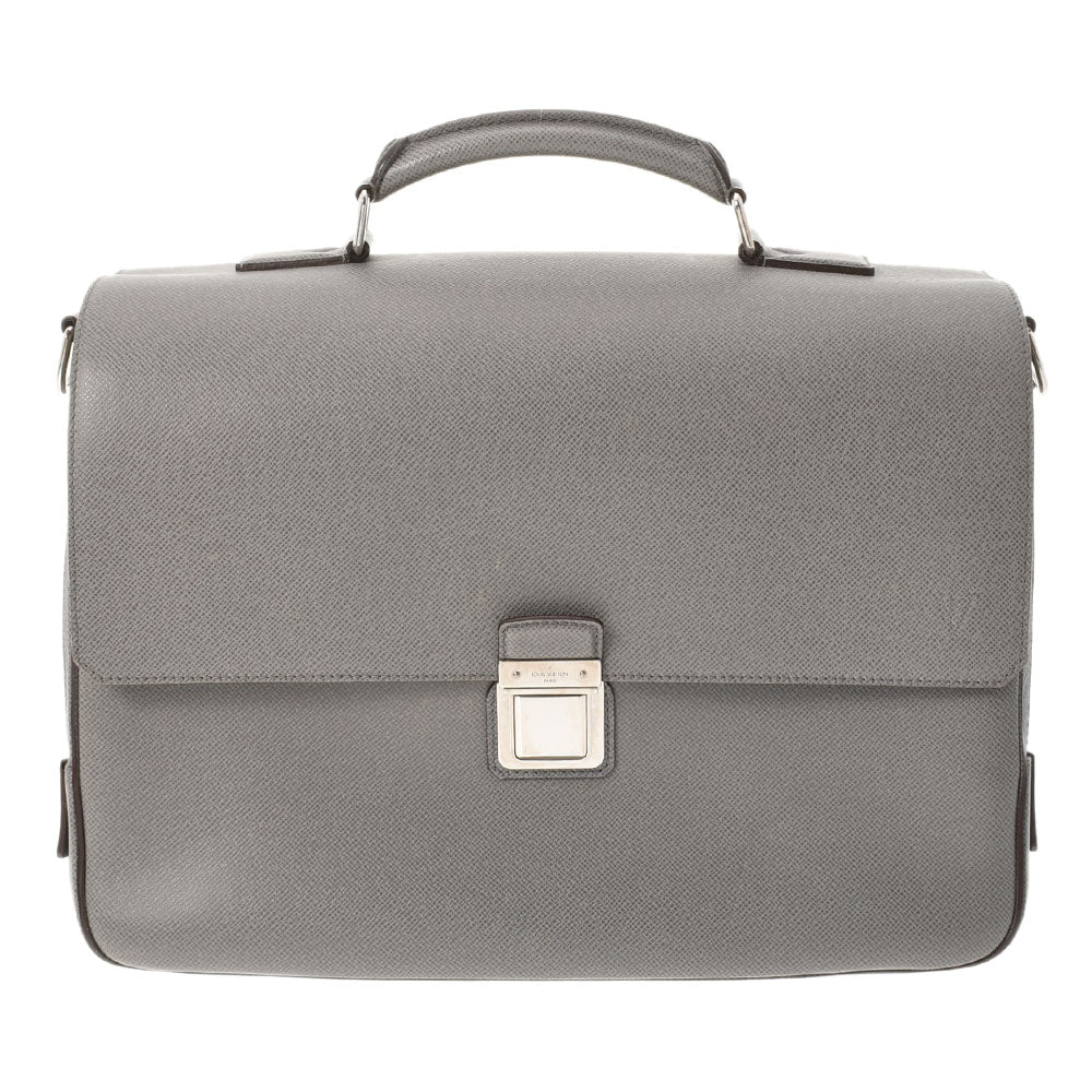 LOUIS VUITTON タイガ ヴァシリGM ルイヴィトンヴァシリ GM 14136 グラシエ シルバー金具 メンズ