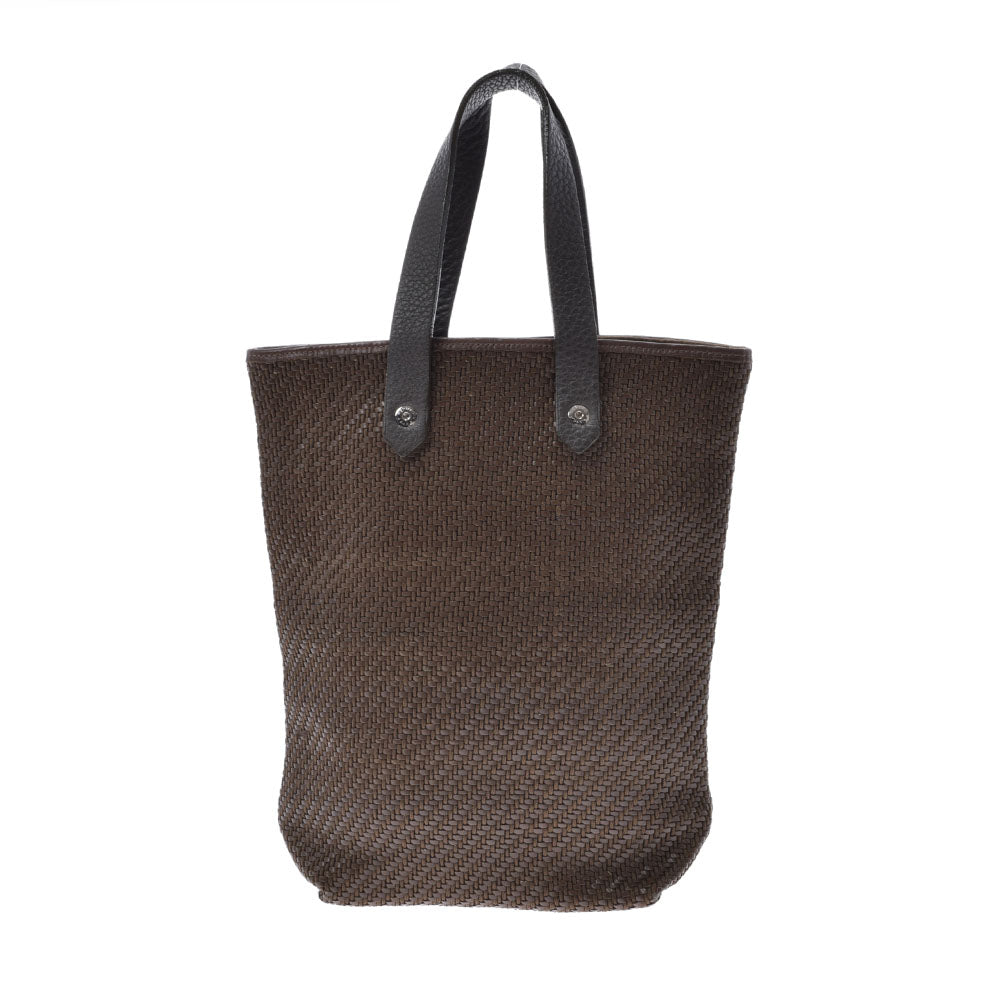 エルメスアメダバ ディアゴ 茶 ユニセックス トートバッグ HERMES 中古