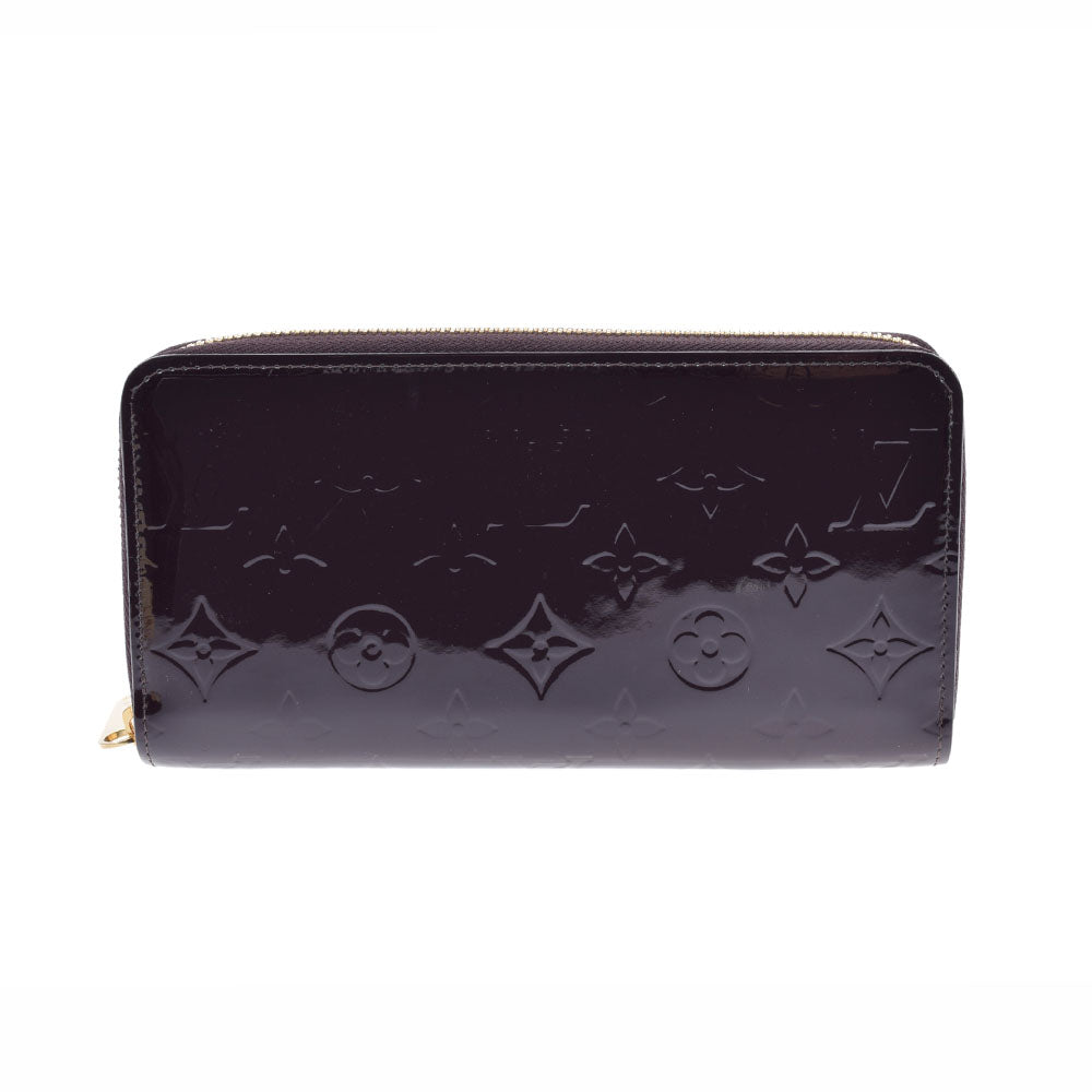 LOUIS VUITTON ルイヴィトン ヴェルニ ジッピーウォレット アマラント 