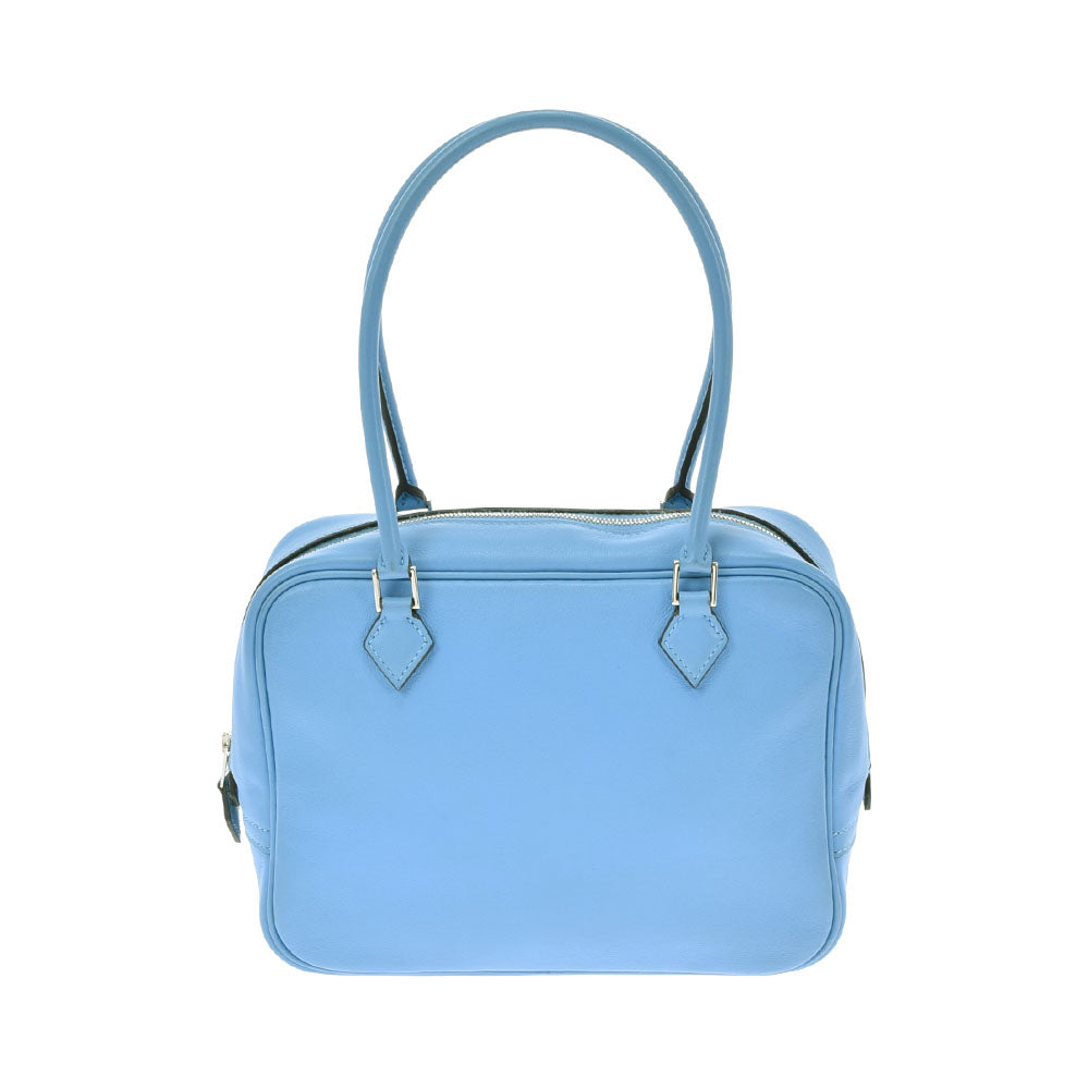 未使用　HERMES プリュムミニ　ブルーパラダイス エルメスミニプリュム ブルーパラダイス シルバー金具 T刻印(2015年頃