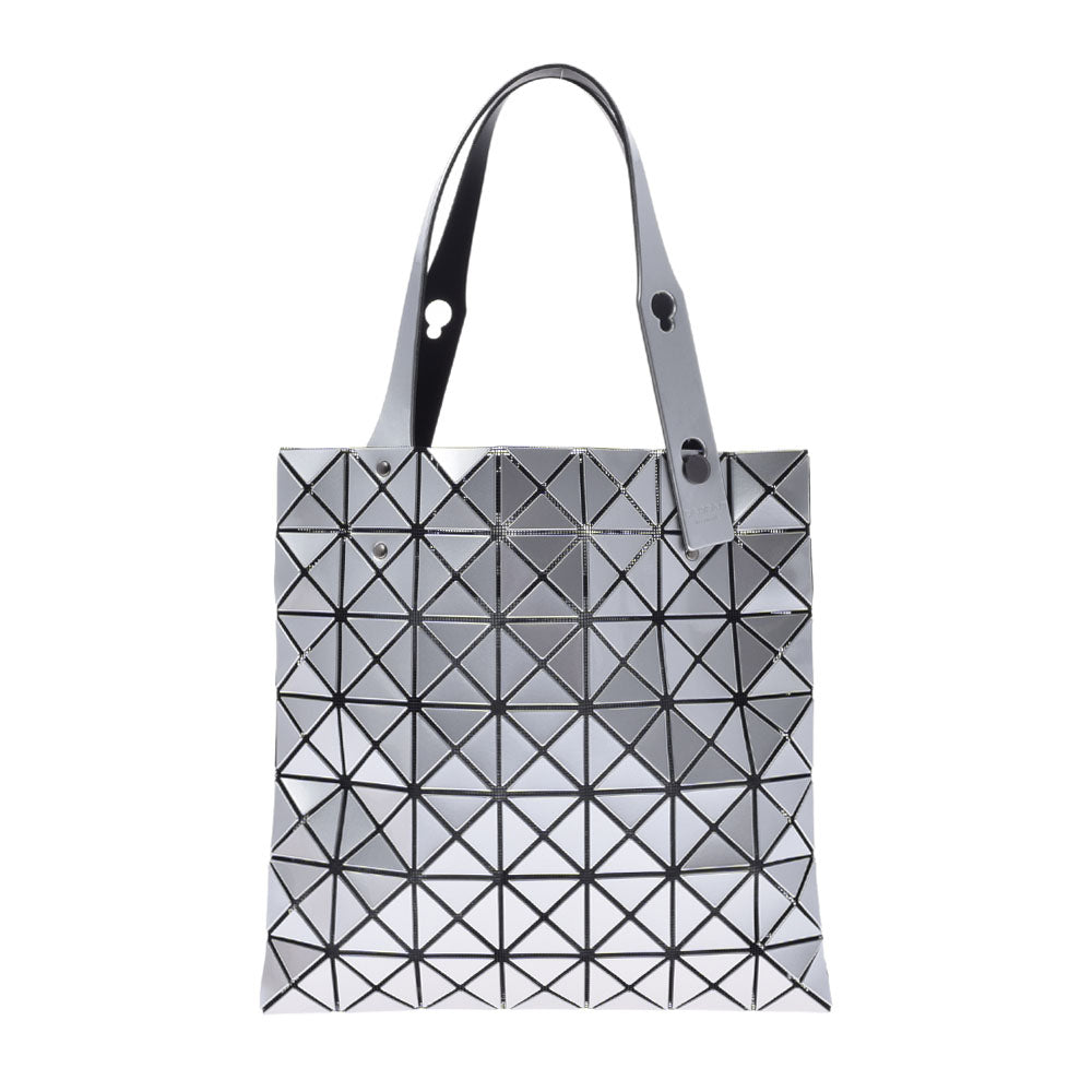 BAO BAO ISSEY MIYAKE シルバー トートバッグ バオバオ7×7 ISSEY MIYAKE プリズムトート シルバー レディース トート