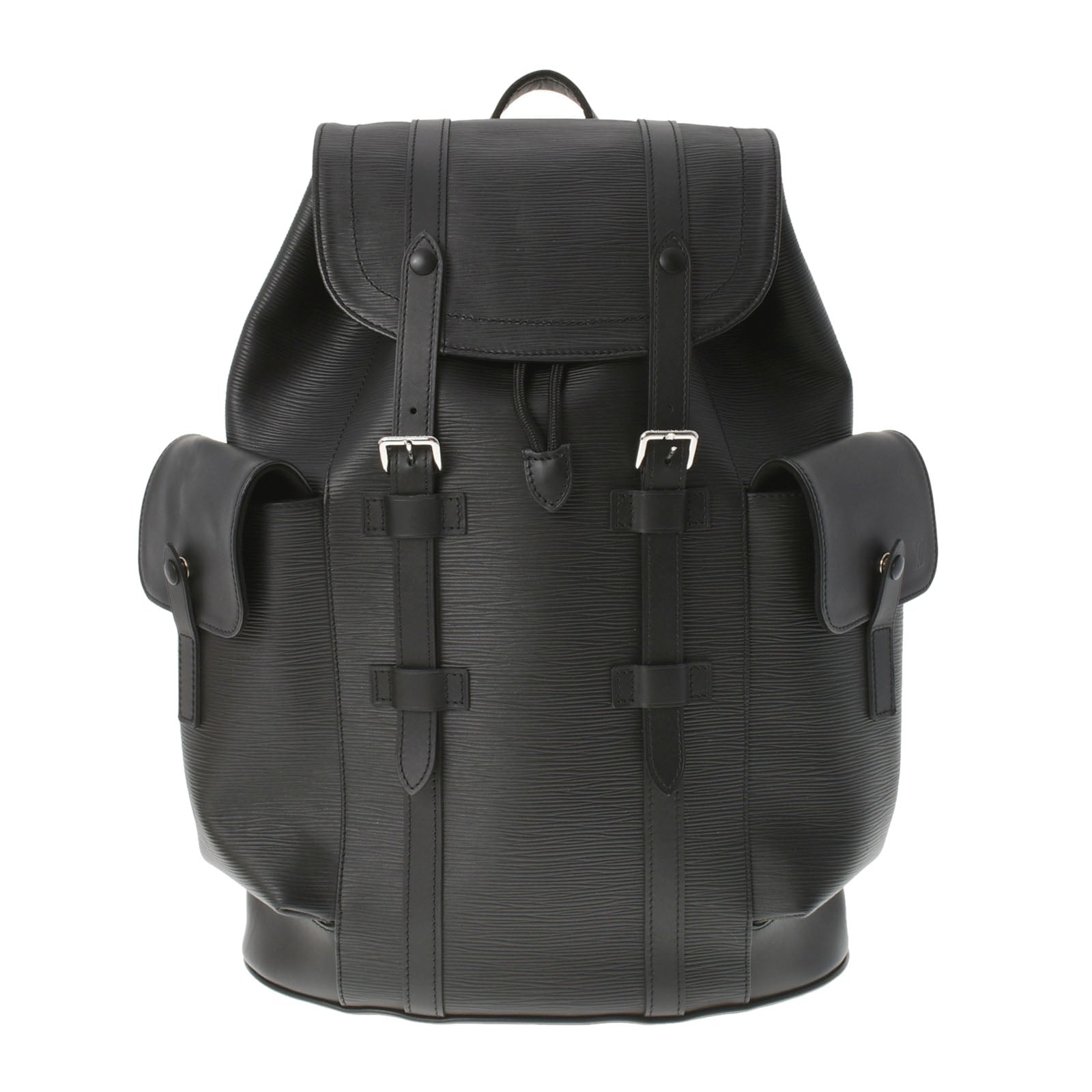 ルイヴィトンクリストファーPM 14127 ノワール メンズ エピレザー