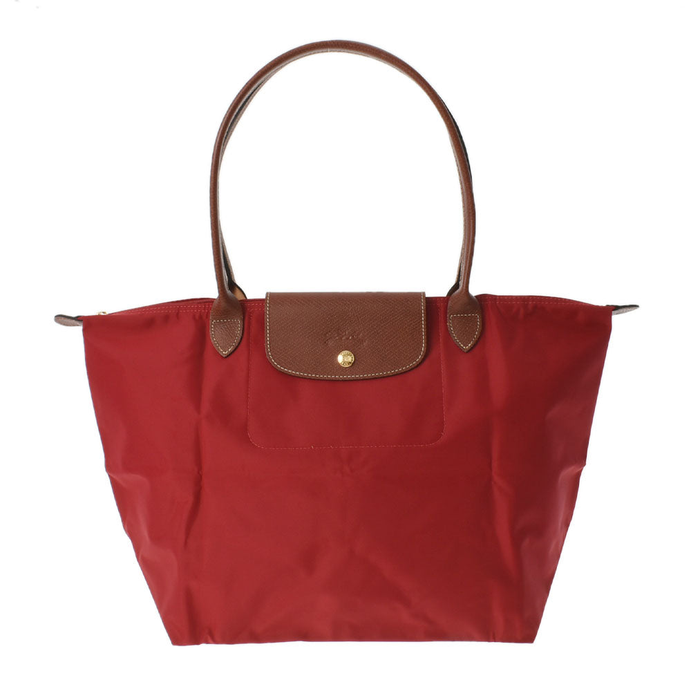 LONGCHAMP ロンシャン ル プリアージュ ロングトート L ルージュ ゴールド金具 L1899089545 レディース ナイロン/レザー  トートバッグ 新品 - 販売 サイト