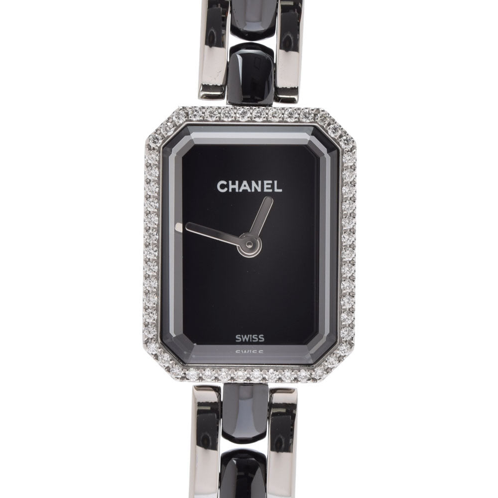シャネルプルミエール ベゼルダイヤ レディース 腕時計 H3058 CHANEL