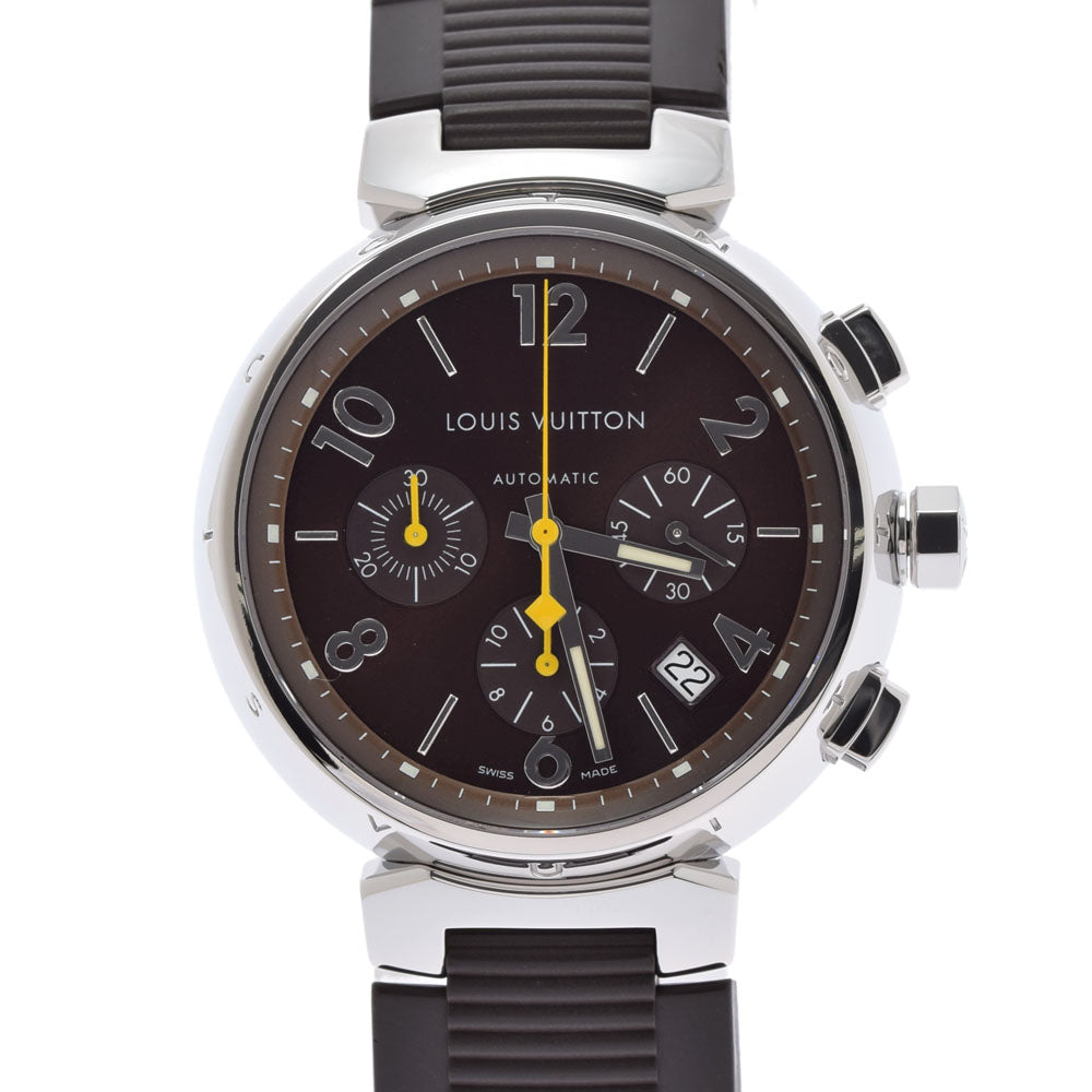 LOUIS VUITTON ルイヴィトン タンブール Q1211 メンズ SS/ラバー 