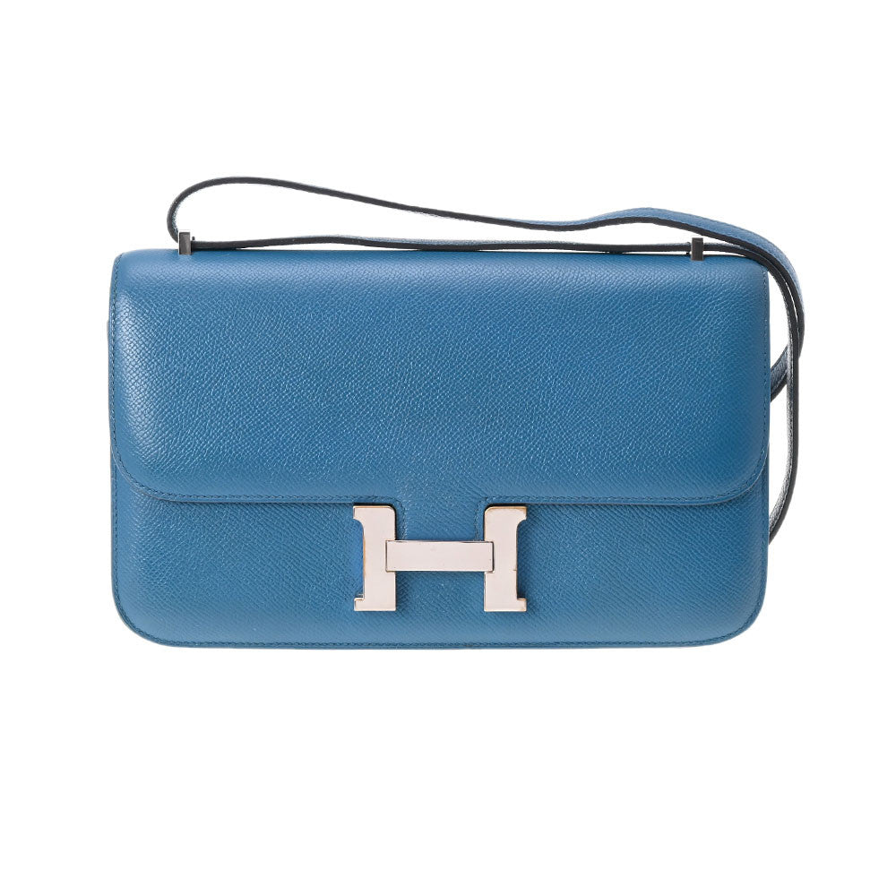 HERMES(エルメス) ショルダーバッグ コンスタンス エラン ブルーイズミール シルバー金具 Constance エルメス HERMES コンスタンス3 エラン ショルダーバッグ