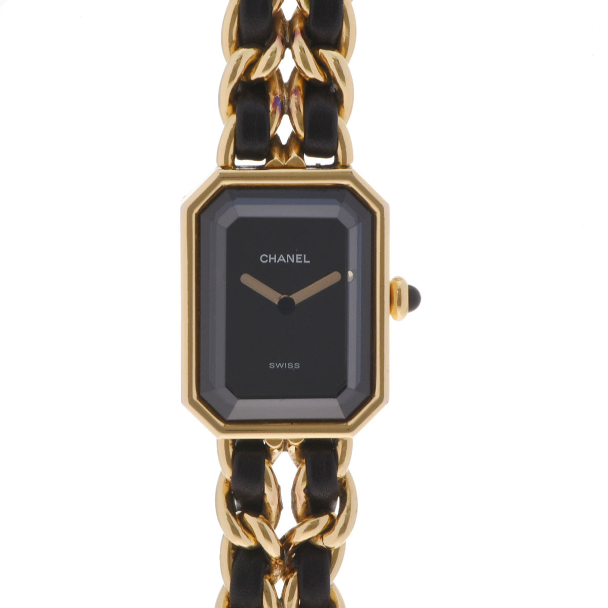 シャネル プルミエール Lサイズ クォーツ ブラック文字盤 Vintage シャネル プルミエール Lサイズ クォーツ ブラック文字盤 Vintage