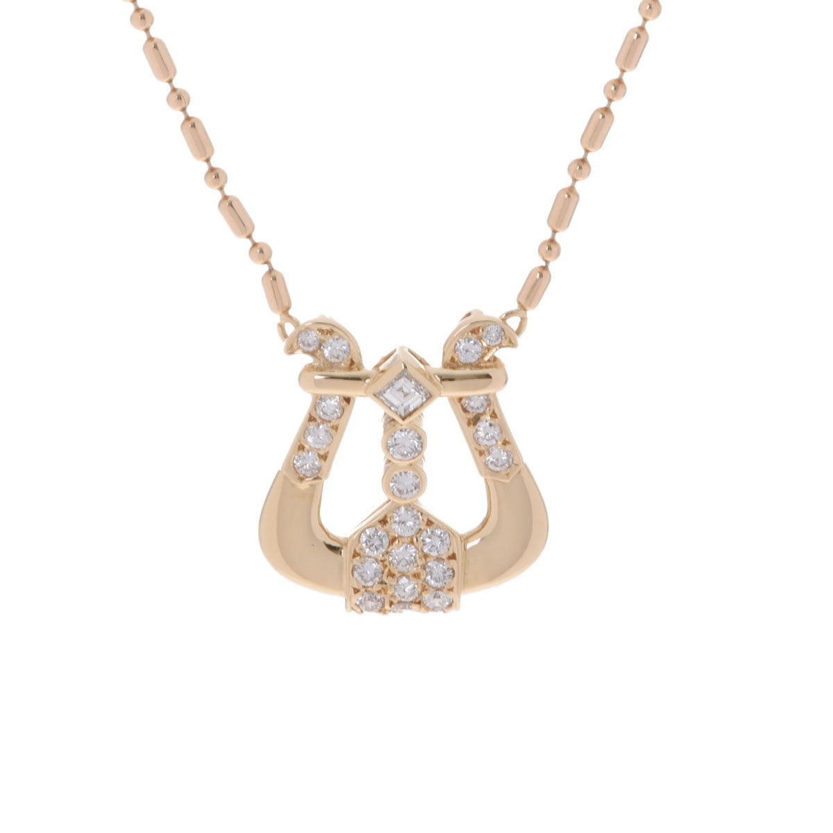 Dior インフィニティモチーフ ネックレス クリスチャンディオールダイヤ0.20ct DIORモチーフ サークル