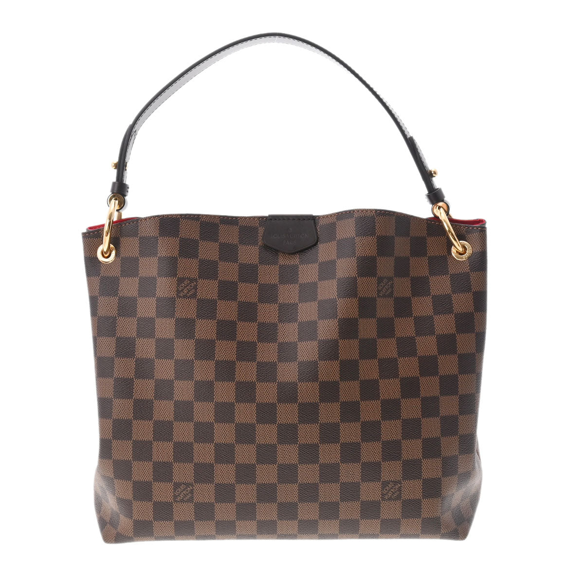 LOUIS VUITTON ルイヴィトン ダミエ グレースフルPM エベヌ N44044 レディース ダミエキャンバス ワンショルダーバッグ 新同  中古 - 今日の特価