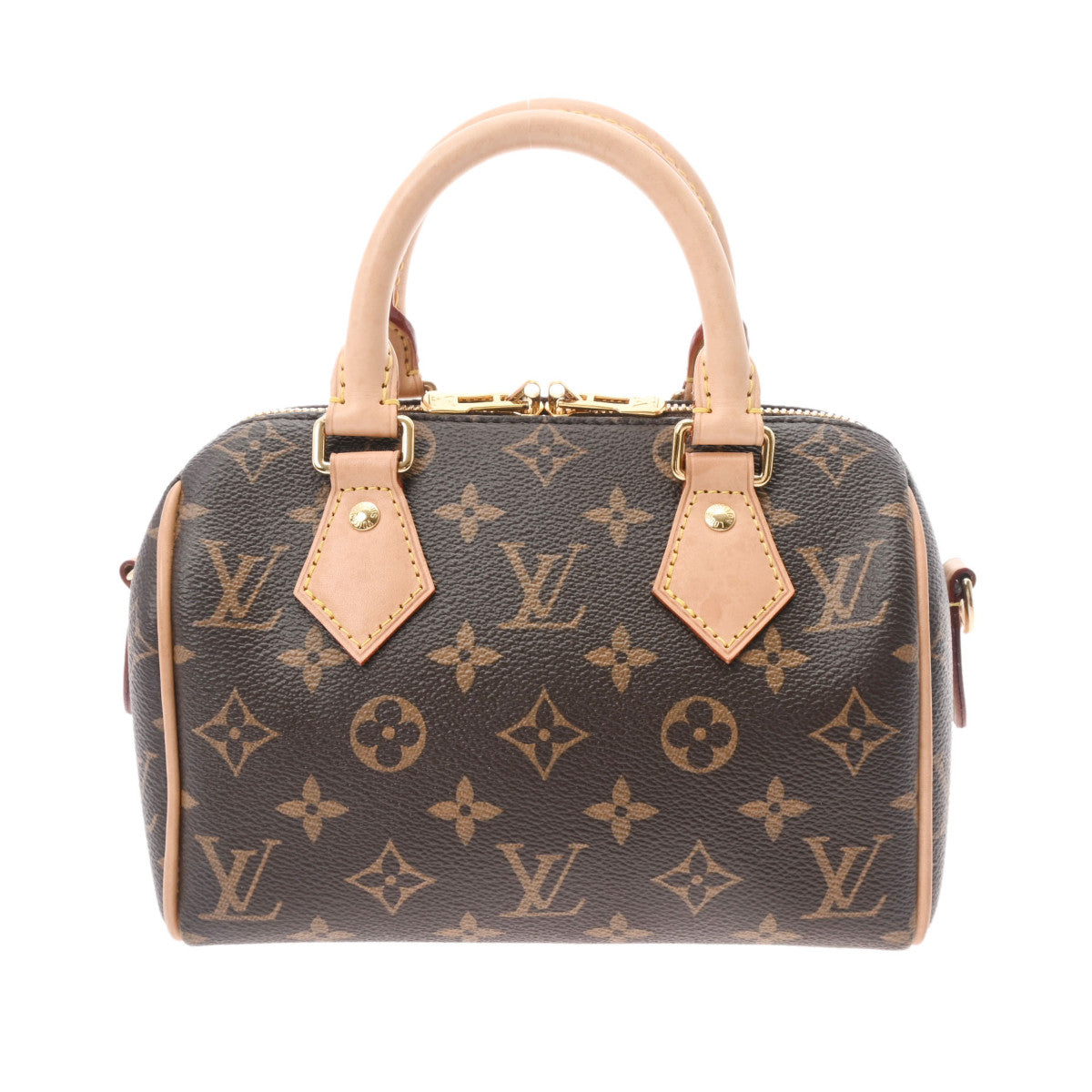 LOUIS VUITTON ルイヴィトン モノグラム スピーディバンドリエール 20 ブラウン/ノワール M46234 レディース  モノグラムキャンバス 2WAYバッグ ABランク 中古 - 【新品未開封