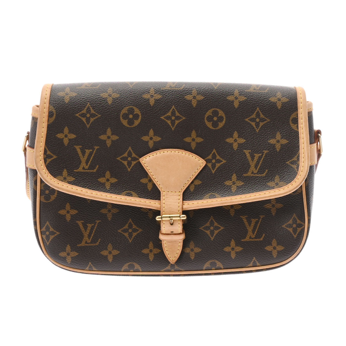 LOUIS VUITTON ルイヴィトン モノグラム ソローニュ ブラウン M42250 