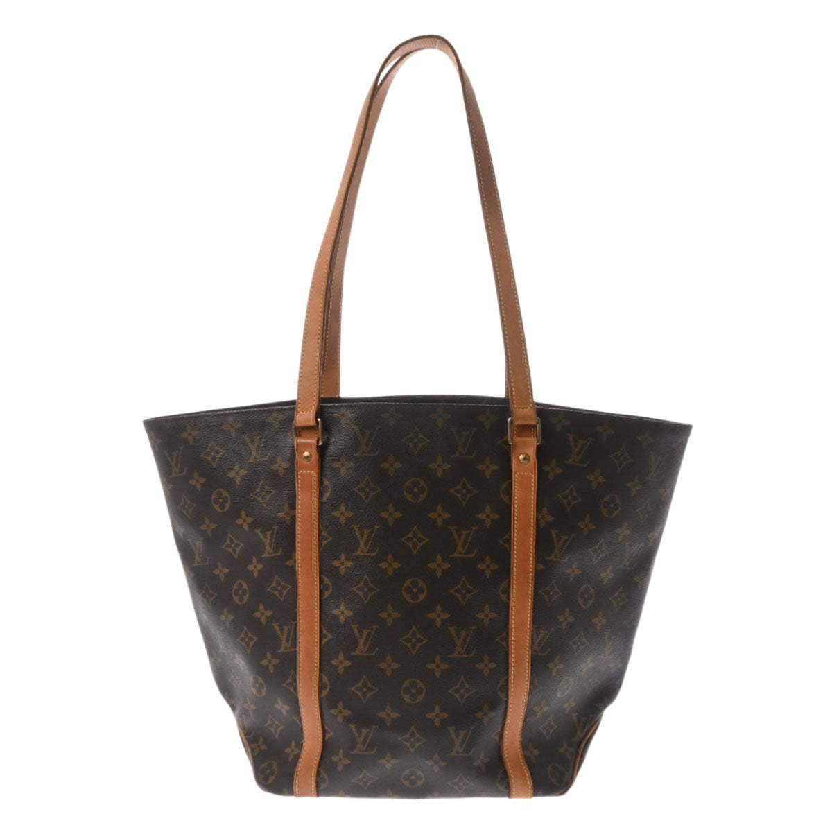 LOUIS VUITTON ブラウンキャンバスバッグ ルイヴィトンサックスープル45 14145 ブラウン ユニセックス